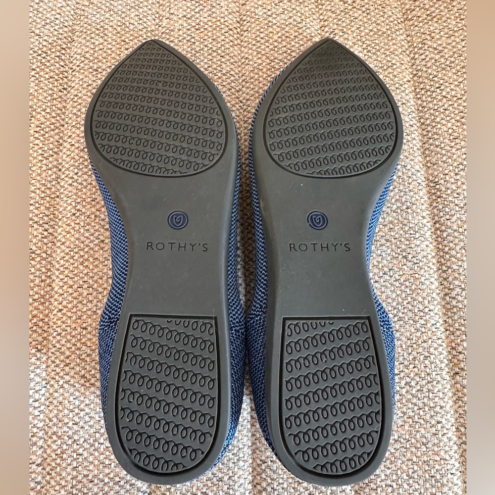 Euc Rothy’s Lapis Python Points Size 7.5 - image 3